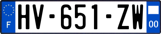 HV-651-ZW