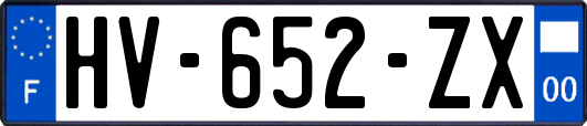 HV-652-ZX