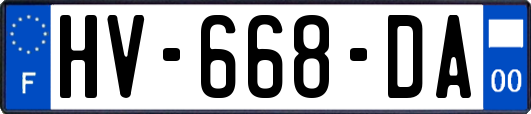 HV-668-DA