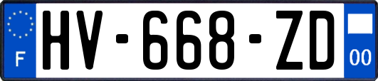 HV-668-ZD