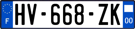 HV-668-ZK