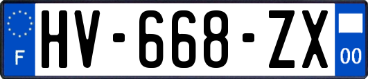HV-668-ZX