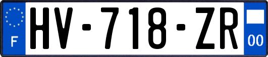 HV-718-ZR