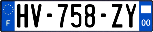 HV-758-ZY