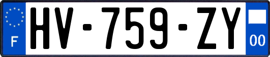 HV-759-ZY