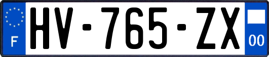 HV-765-ZX