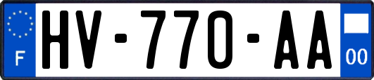 HV-770-AA