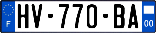 HV-770-BA
