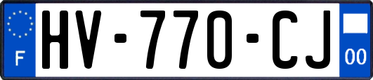 HV-770-CJ