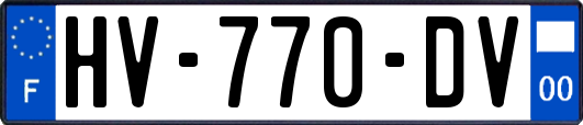 HV-770-DV