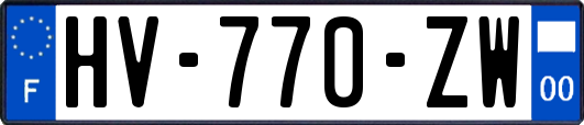 HV-770-ZW