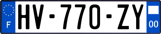 HV-770-ZY