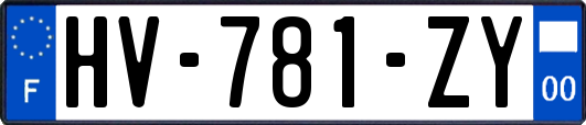 HV-781-ZY