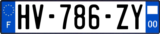 HV-786-ZY