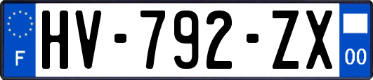HV-792-ZX