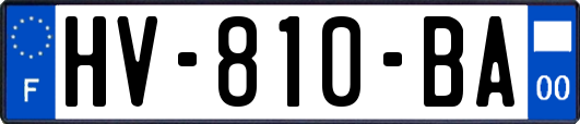 HV-810-BA