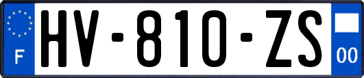 HV-810-ZS