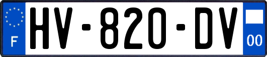 HV-820-DV