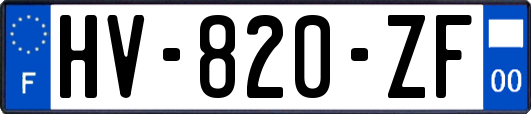 HV-820-ZF