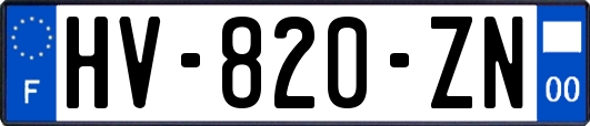 HV-820-ZN