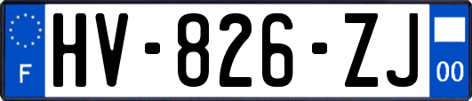 HV-826-ZJ