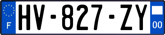 HV-827-ZY