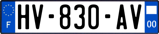 HV-830-AV