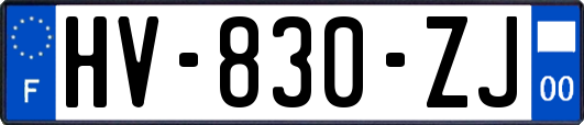 HV-830-ZJ