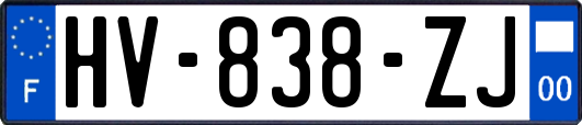HV-838-ZJ