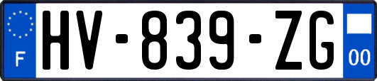 HV-839-ZG
