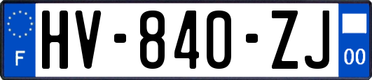HV-840-ZJ