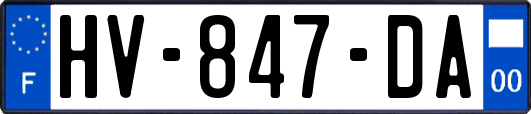 HV-847-DA