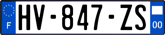 HV-847-ZS