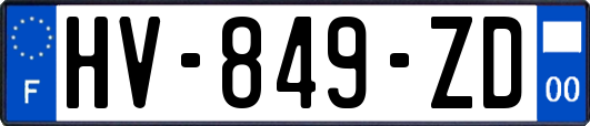 HV-849-ZD
