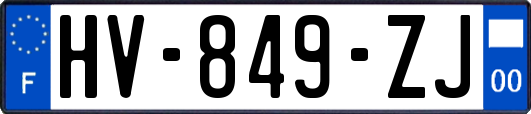 HV-849-ZJ