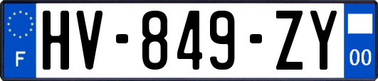 HV-849-ZY