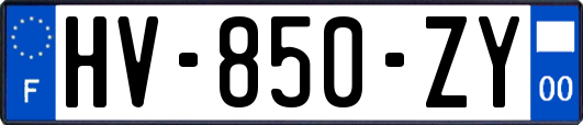 HV-850-ZY