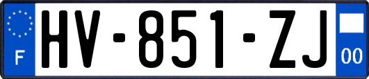 HV-851-ZJ