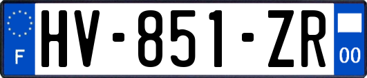 HV-851-ZR