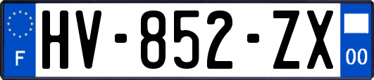 HV-852-ZX