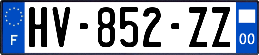 HV-852-ZZ