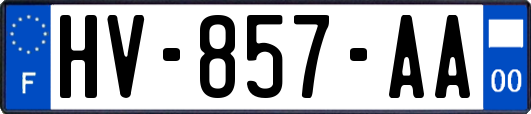 HV-857-AA