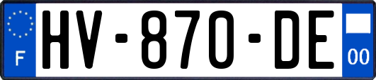 HV-870-DE