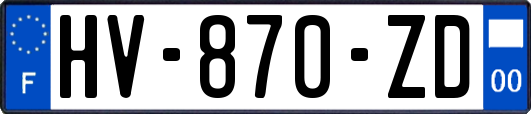 HV-870-ZD