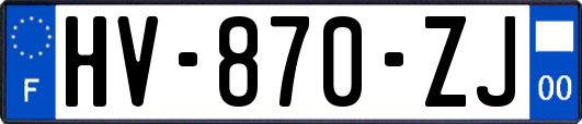 HV-870-ZJ