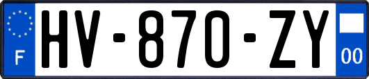HV-870-ZY