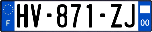 HV-871-ZJ