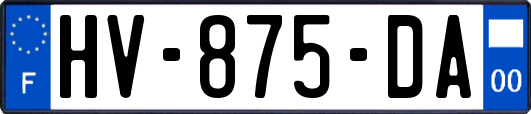 HV-875-DA