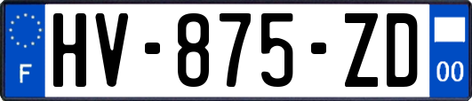 HV-875-ZD