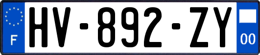 HV-892-ZY